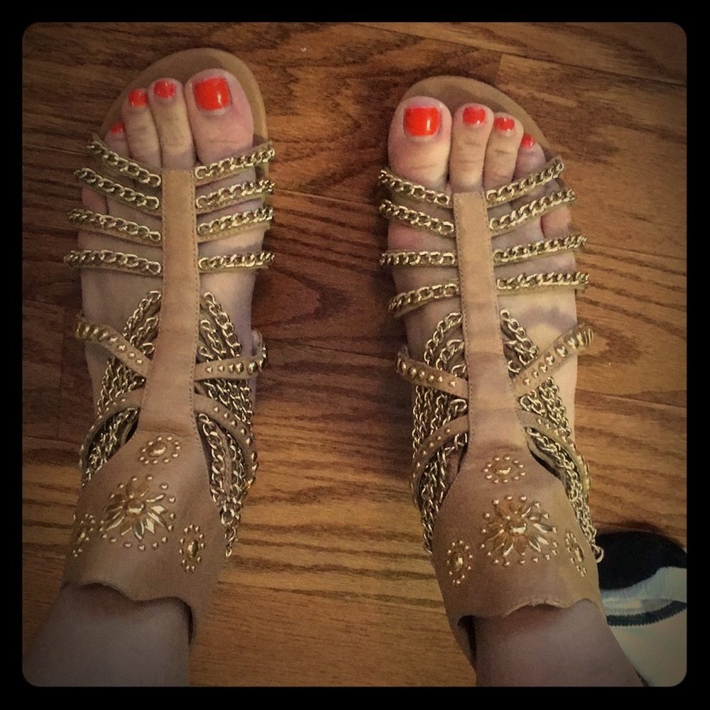 Jeffrey Campbell gladiator sandals